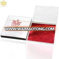 Jinzi Taiwan Wholesale 9*9cm Metal Gold Foil Leaf Sheets