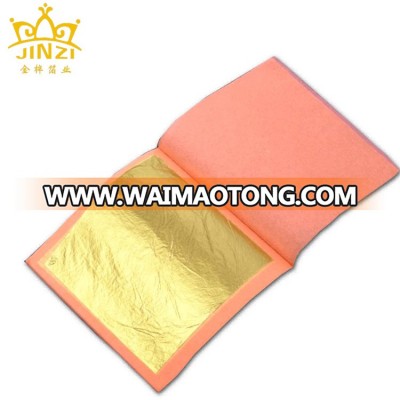 24k pure gold foil leaf sheets for chinese arts