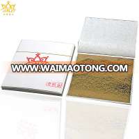 Hot sale Taiwan imitation fashion gold leaf gilding foil leaf 9*9CM